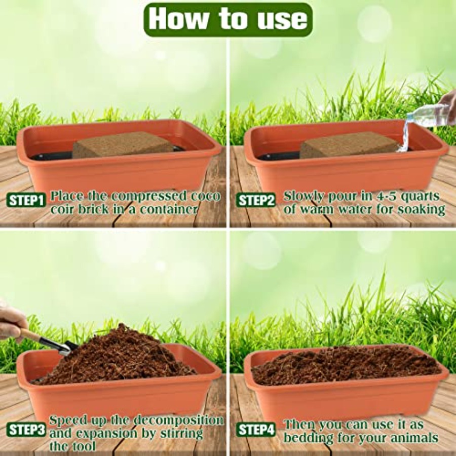 2 Pack Coconut Fiber Substrate - đánh giá và giá Substrate Coconut Fiber