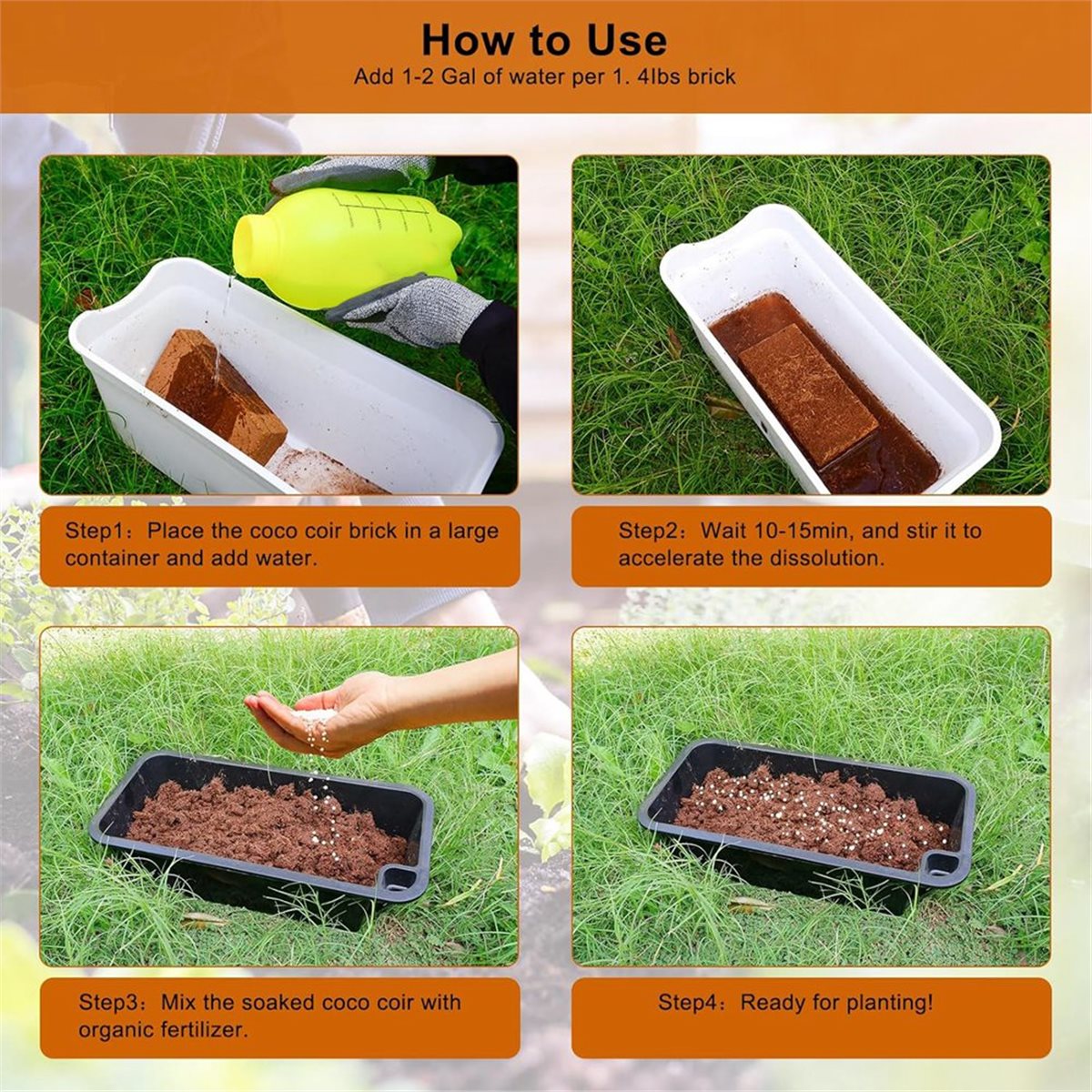 【STABLE QUALITY】3 Pack Bricks, - đánh giá và giá Substrate Coconut Fiber