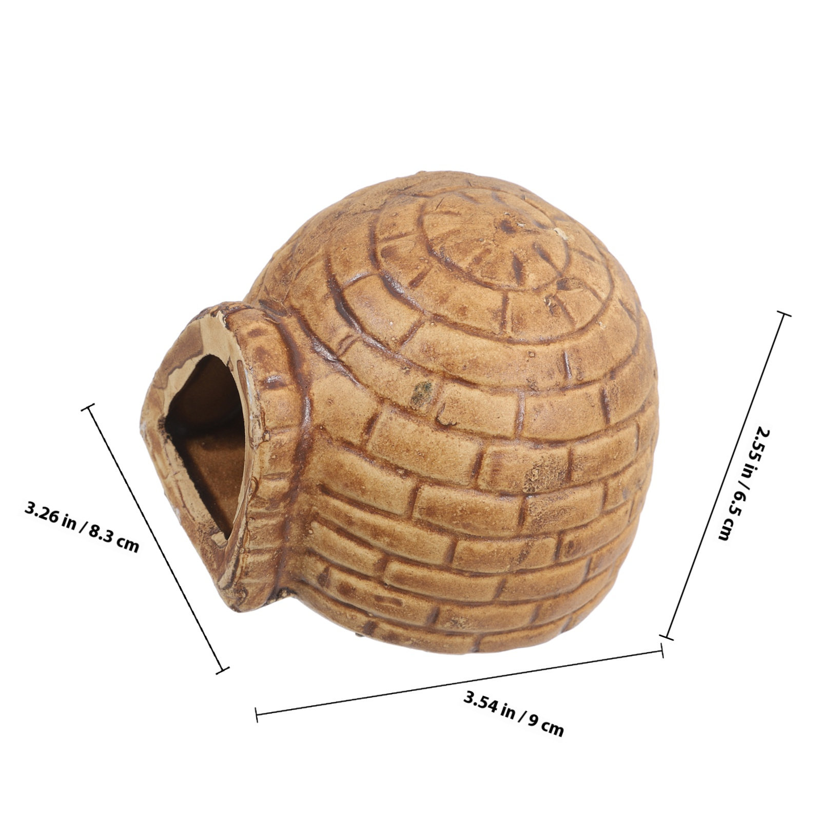 Durable Ceramic Pleco Caves Aq - đánh giá và giá Hide Cave Ceramic