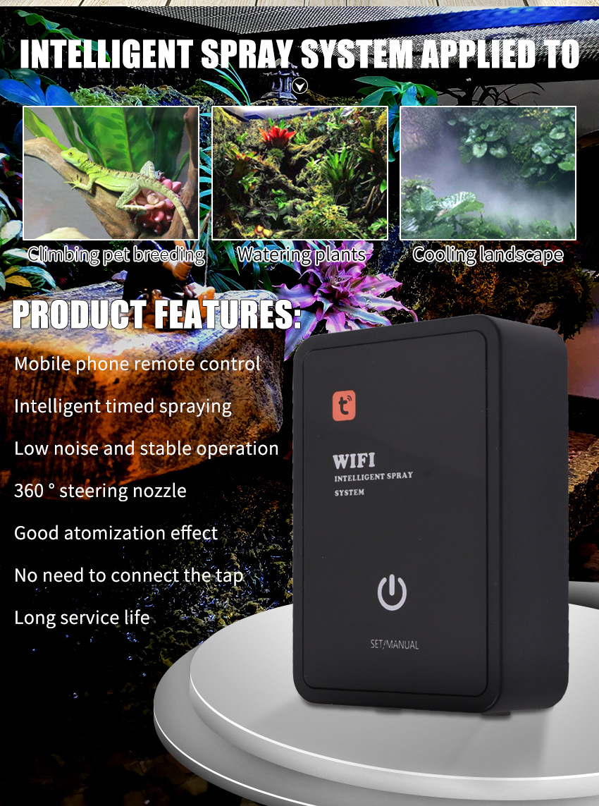 Smart WiFi Reptile Misting Sys - đánh giá và giá Misting Nozzle Reptile