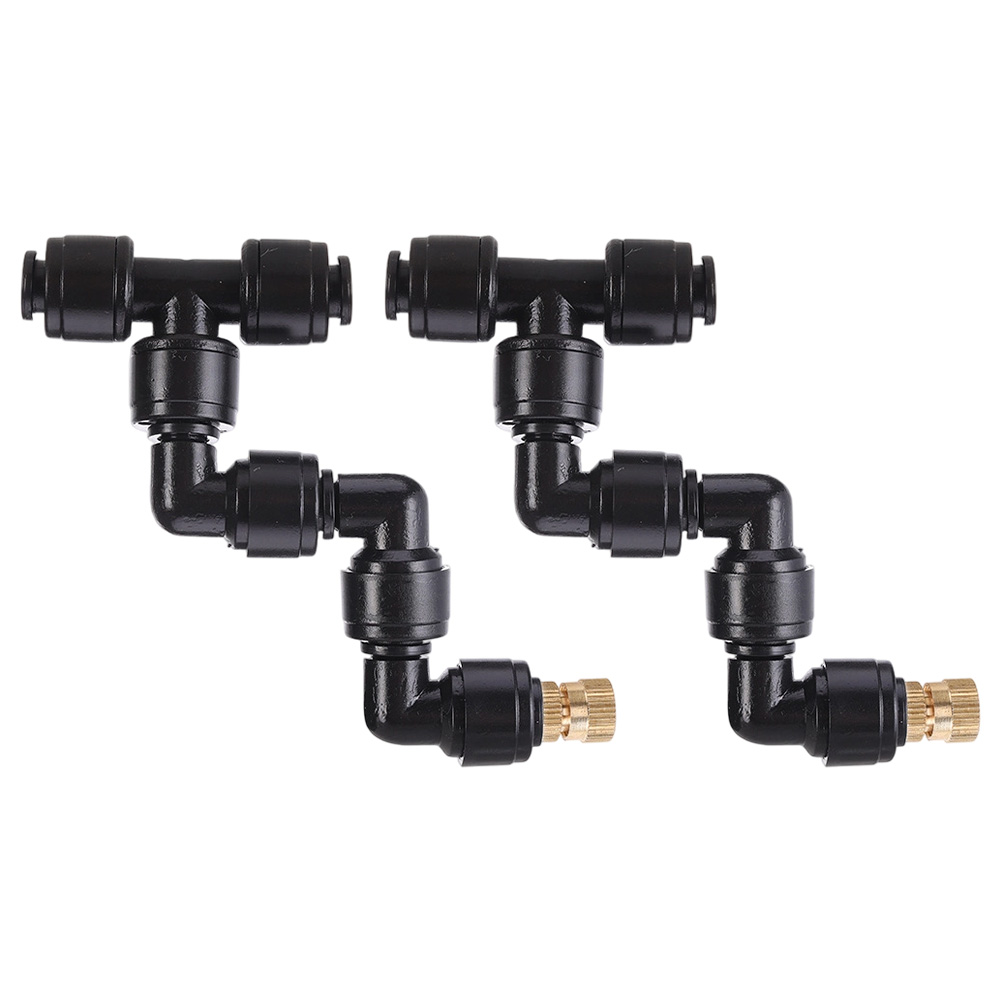2 PCS Black Atomizing Nozzle 3 - đánh giá và giá Misting Nozzle Reptile