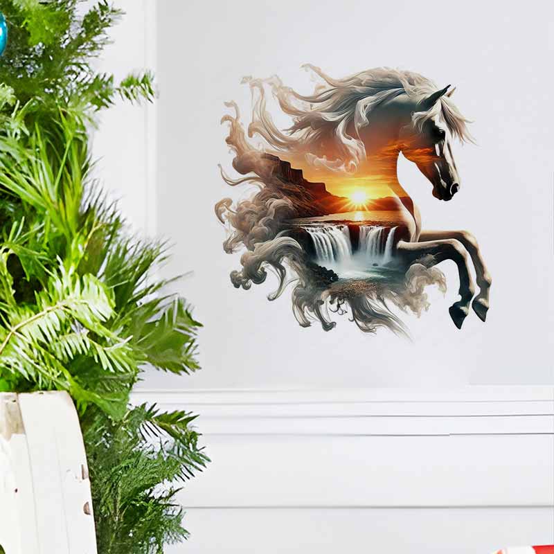 Majestic Horse Nature Stickers - đánh giá và giá Pvc Panel Background